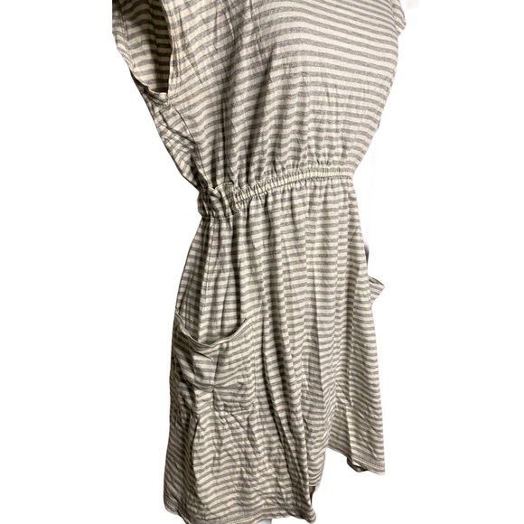 Forever 21 Striped Jersey Cinched Waist Mini Dress - Picture 4 of 6